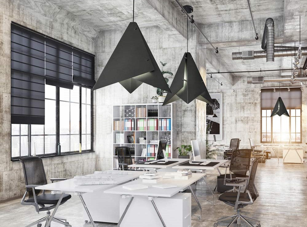 Ultra Pendant Lights in large office space