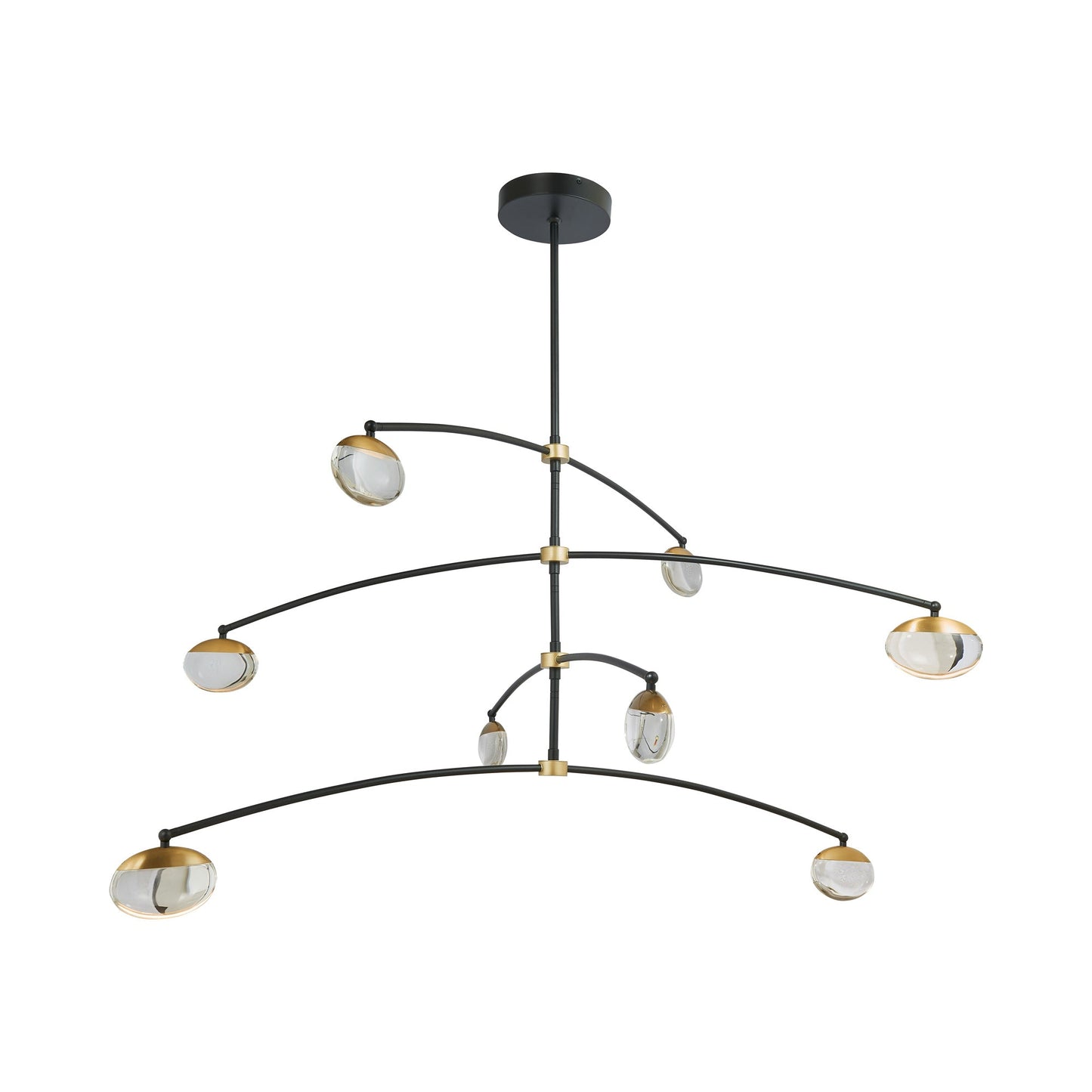 Athena Teardrop LED Chandelier (8-Light).
