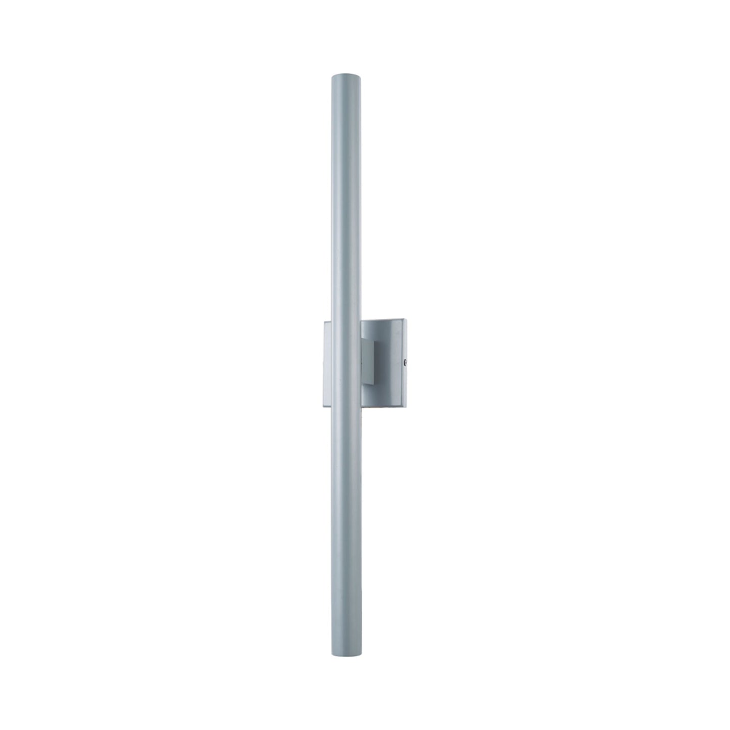 Obelisk Outdoor LED Wall Light in Silica (30-Inch).