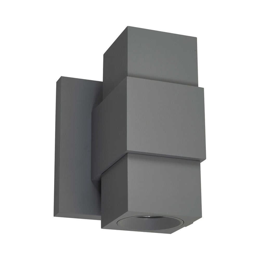 Optics Outdoor LED Wall Light in Silica (5.91-Inch).