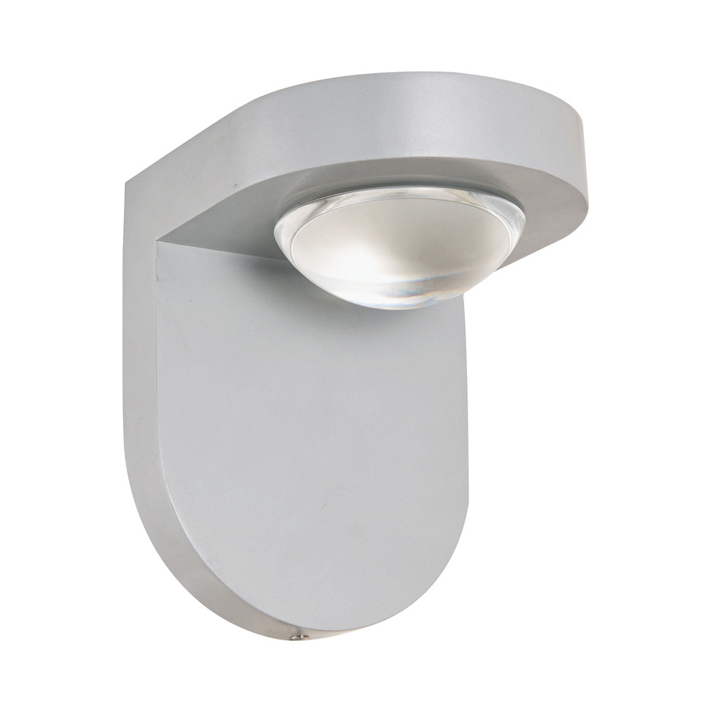 Pharos Outdoor LED Wall Light in Silica.