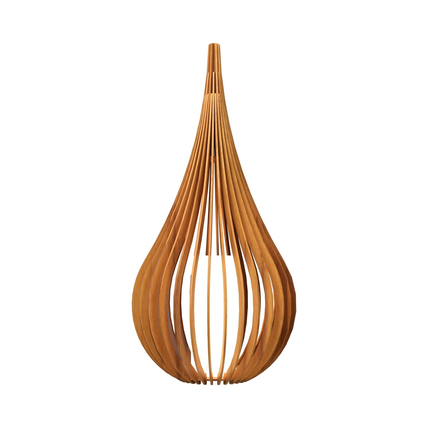 Cappadocia Table Lamp in Teak.