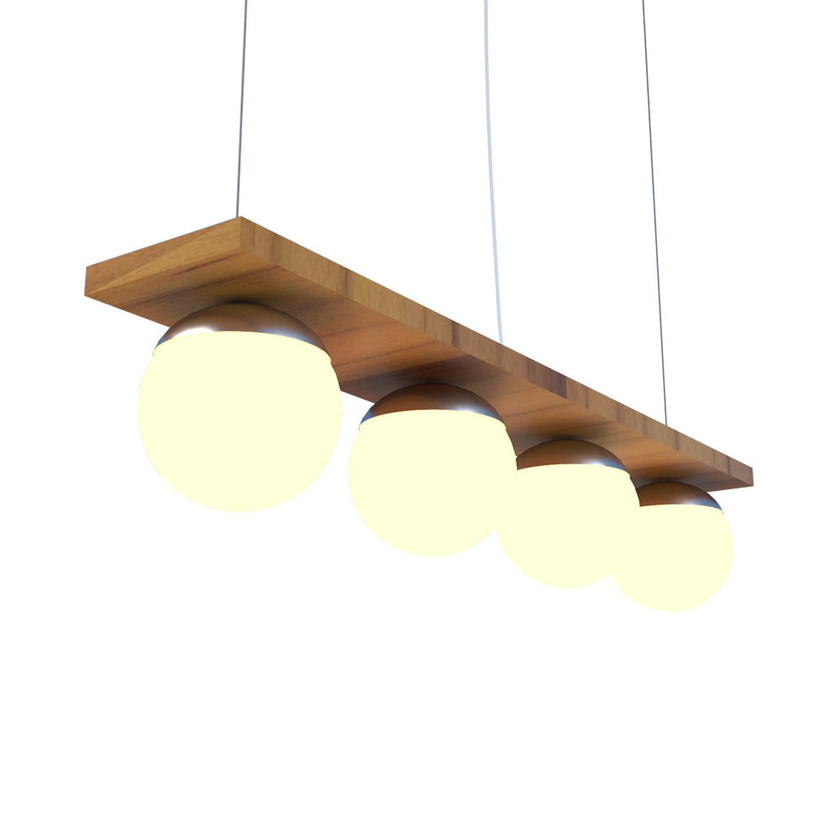 Sfera 623 Pendant Light in Teak.