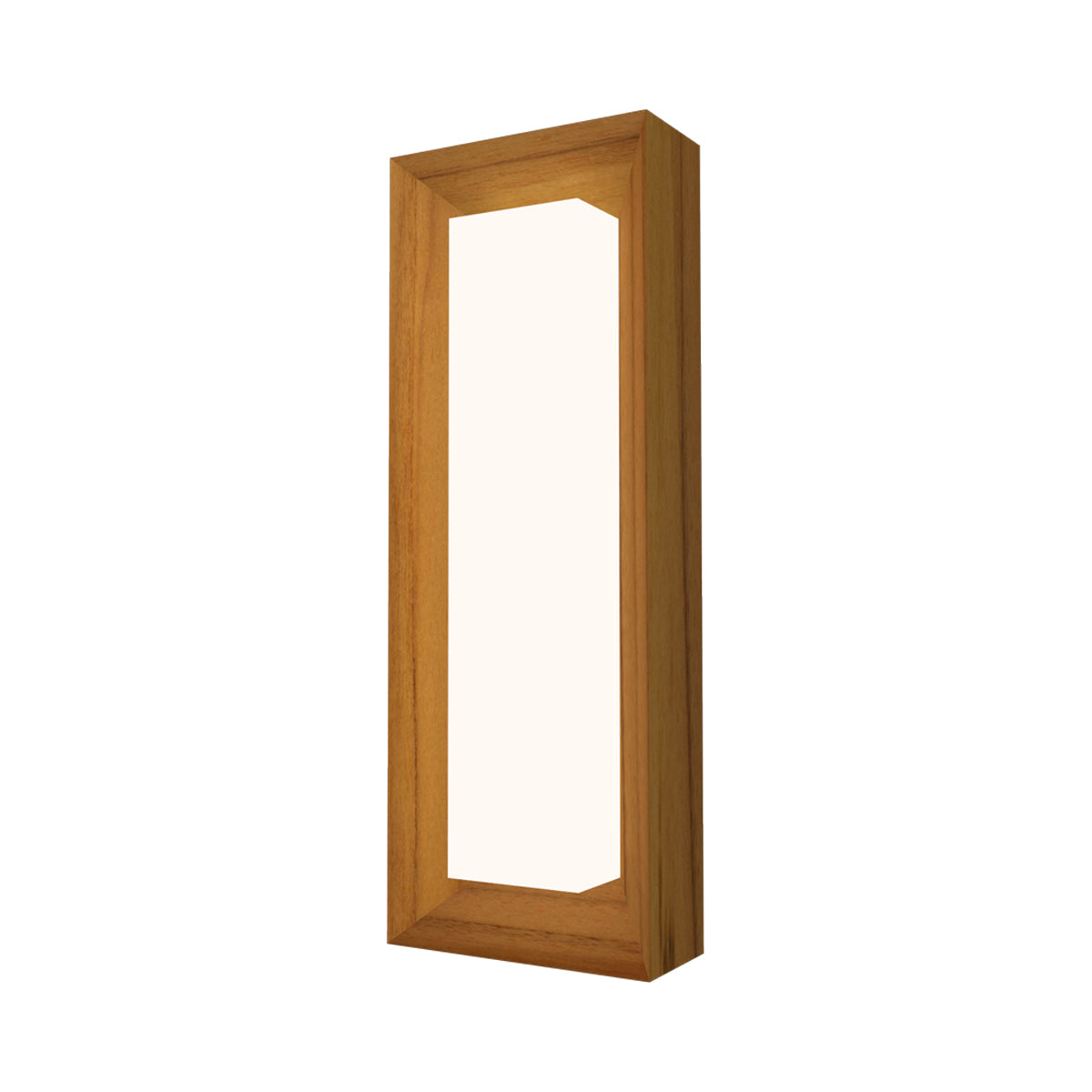 Squares Wall Light in Teak.