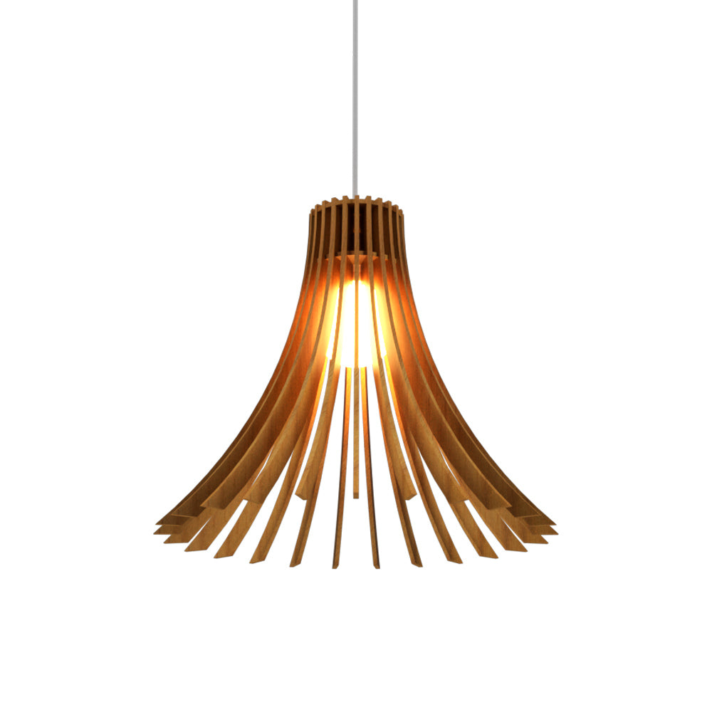 Stecche Di Legno 1181 Pendant Light in Teak.