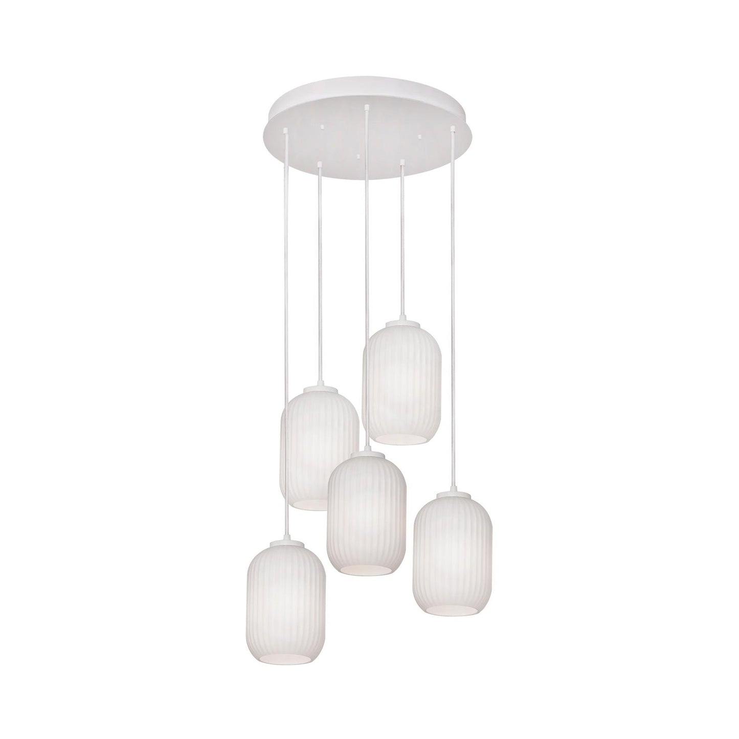 Callie Round Pendant Light (5-Light).