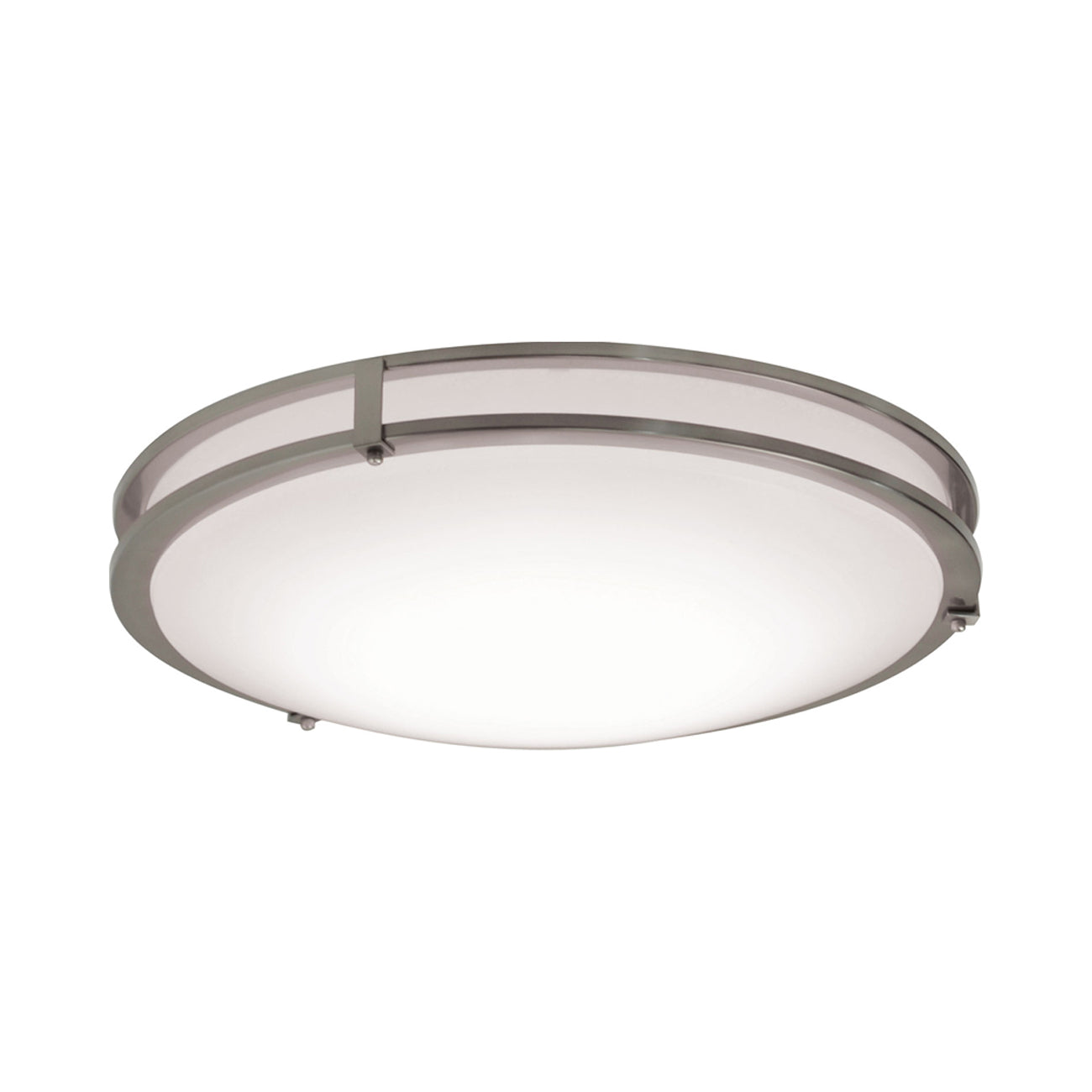 Carlisle Round LED Flush Mount Ceiling Light (14-Inch).