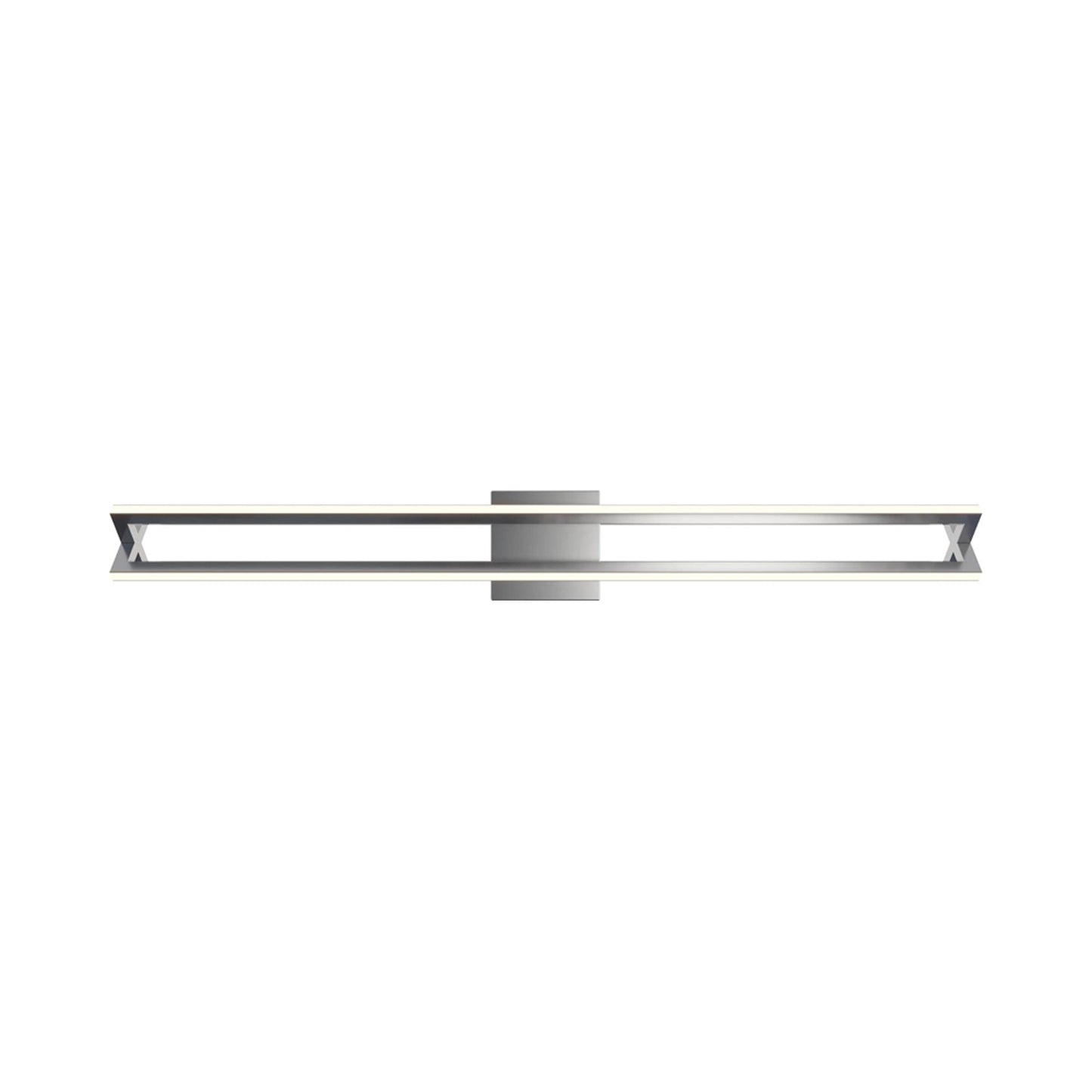 Cass LED Bath Vanity Light in Satin Nickel (36-Inch).