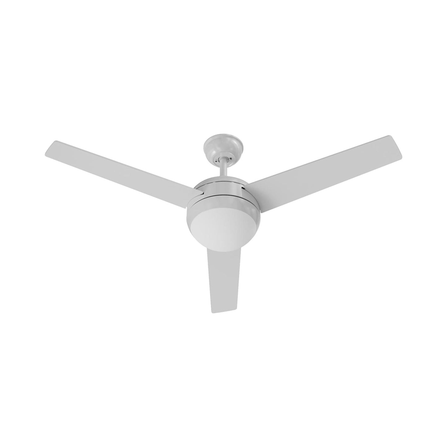 Davis LED Ceiling Fan in White.