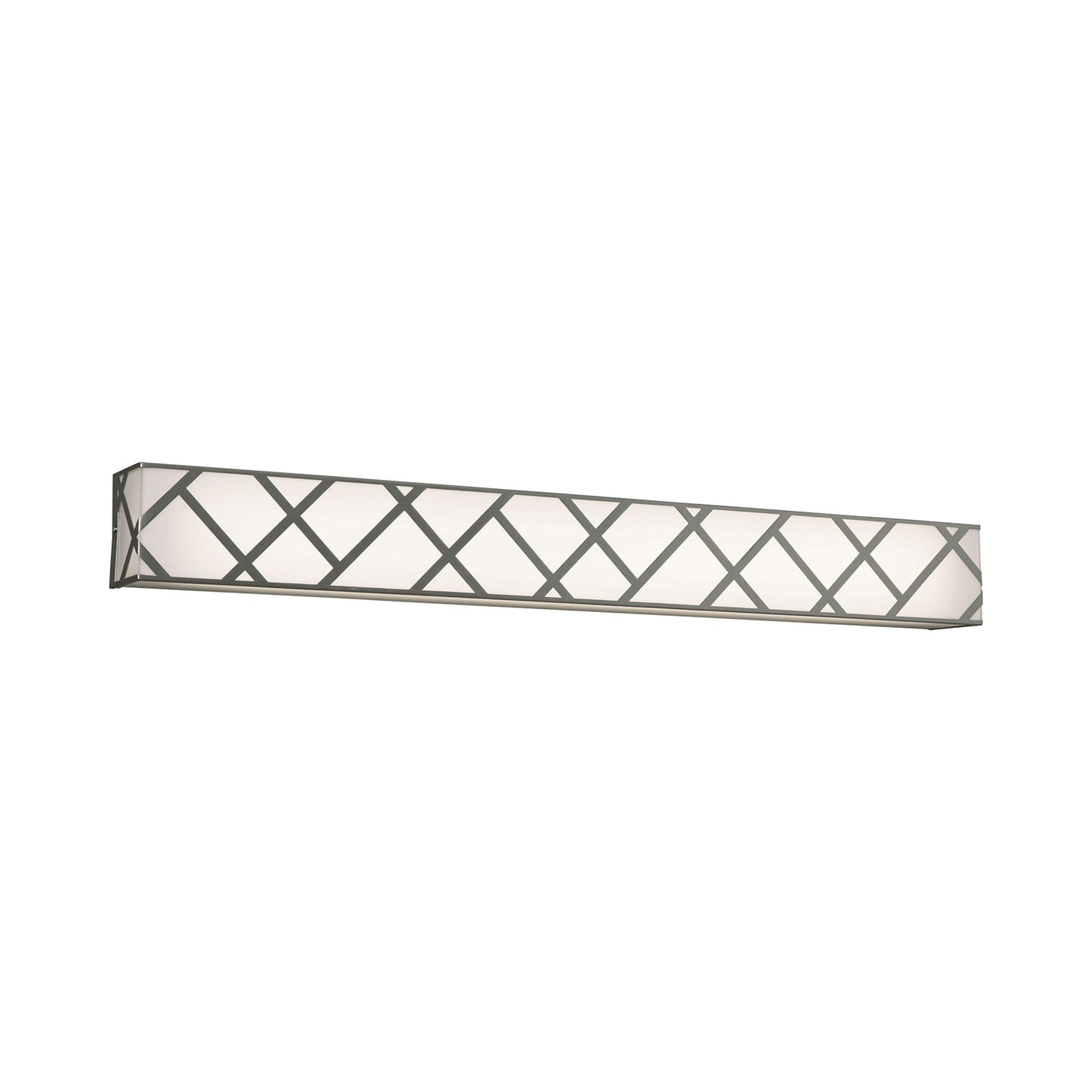 Haven LED Bath Vanity Light in Satin Nickel (39-Inch).