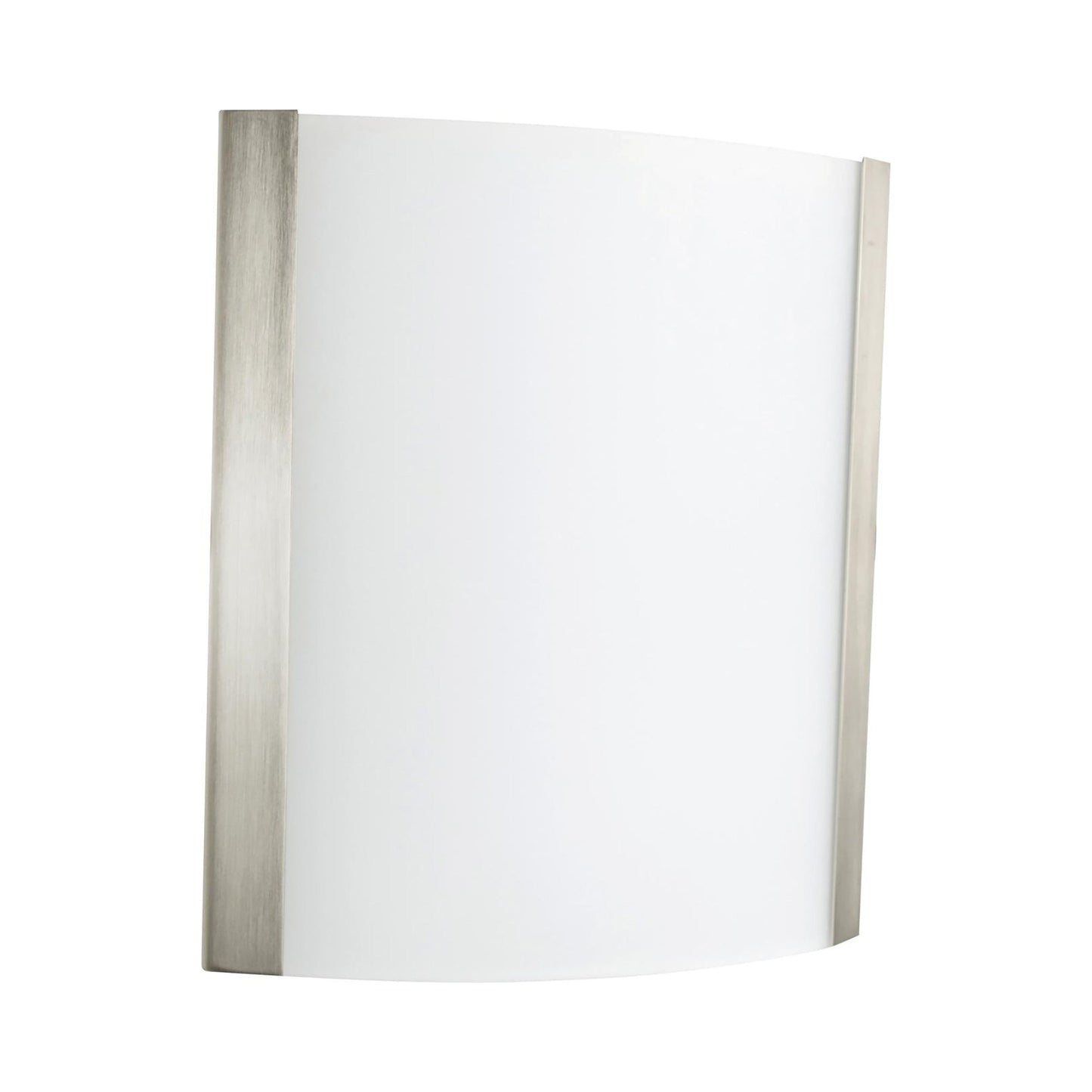 Ideal LED Wall Light in Satin Nickel.