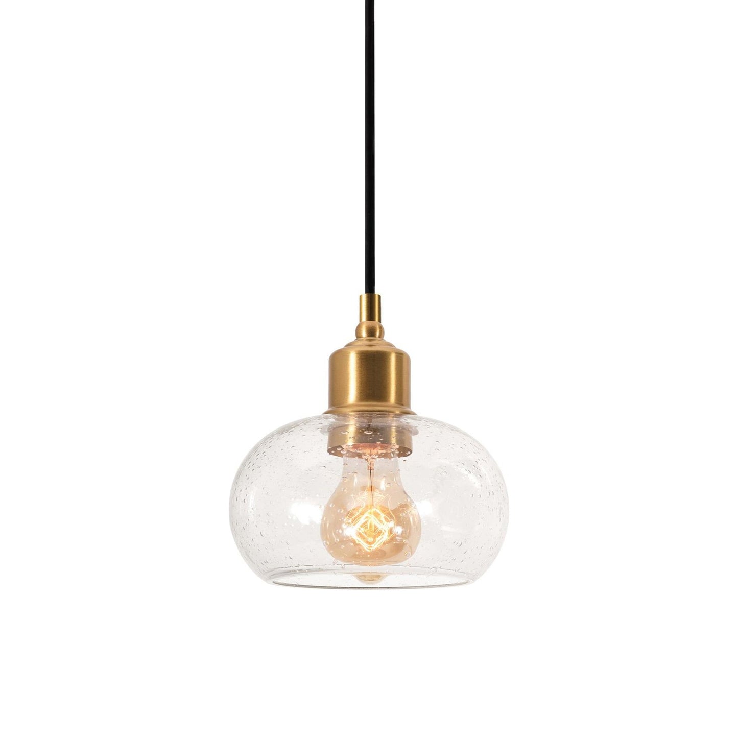 Laney Pendant Light in Vintage Gold.