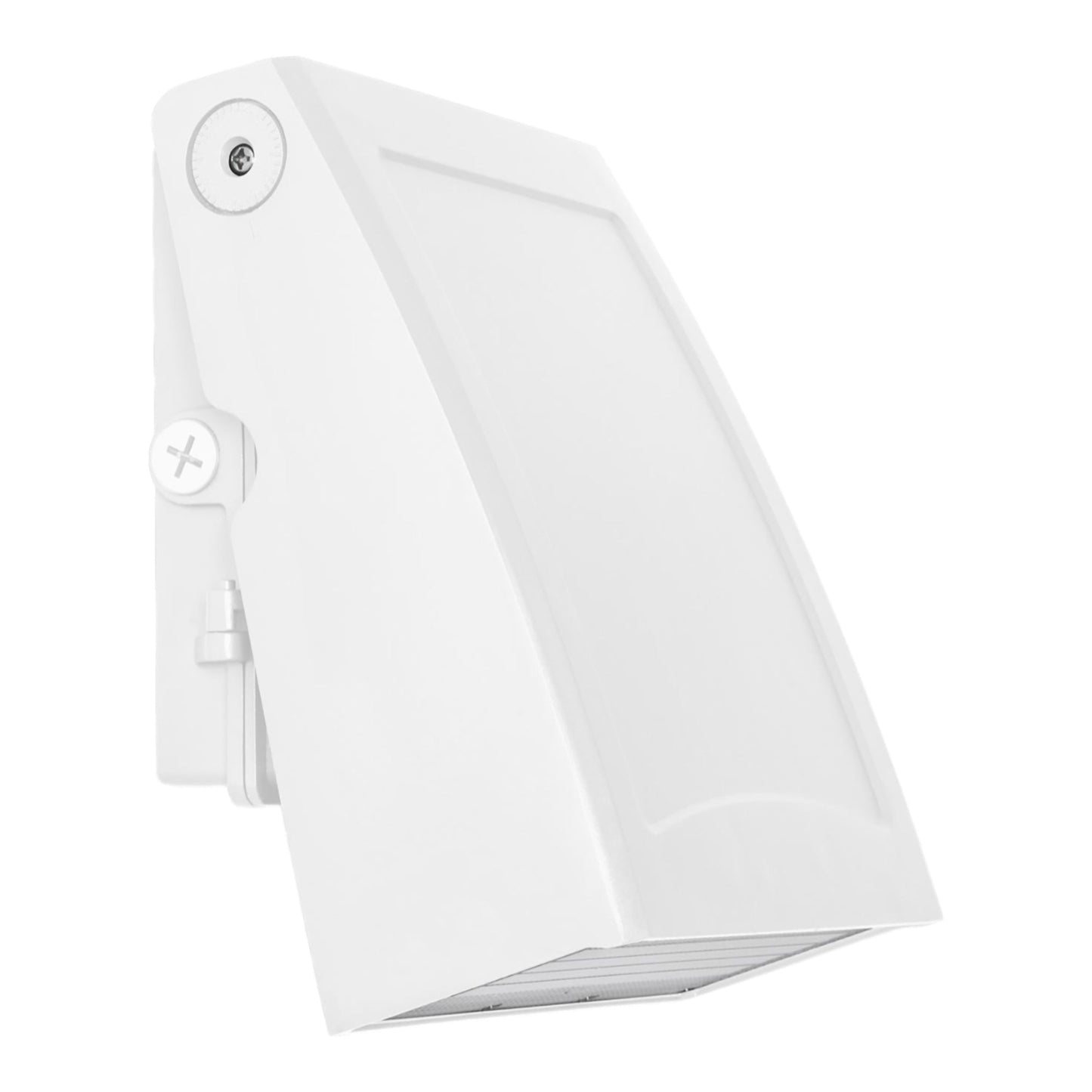 Poly Outdoor LED Wall Light in White (11-Inch).