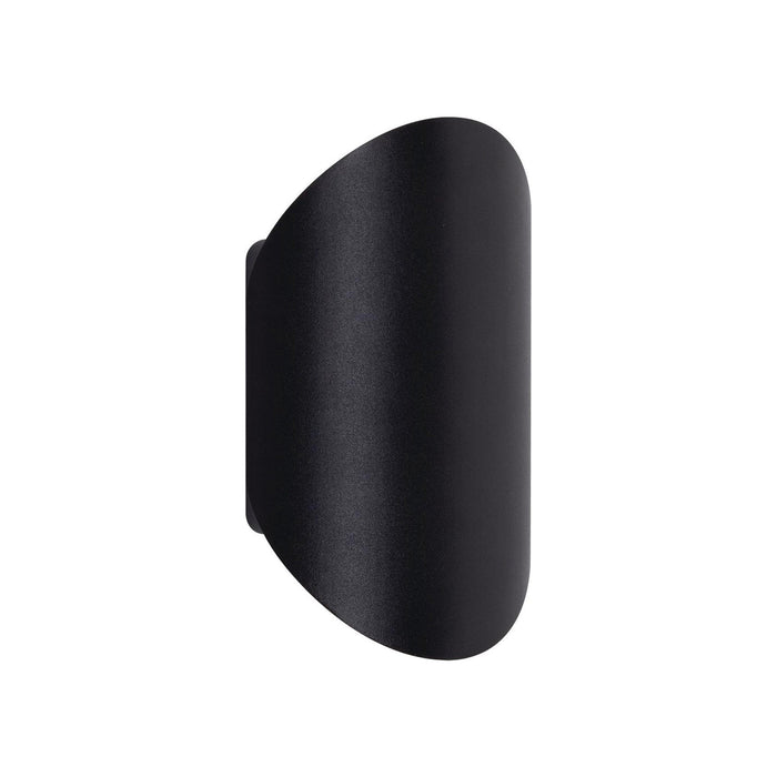 Remy Outdoor LED Wall Light in Black (Small).