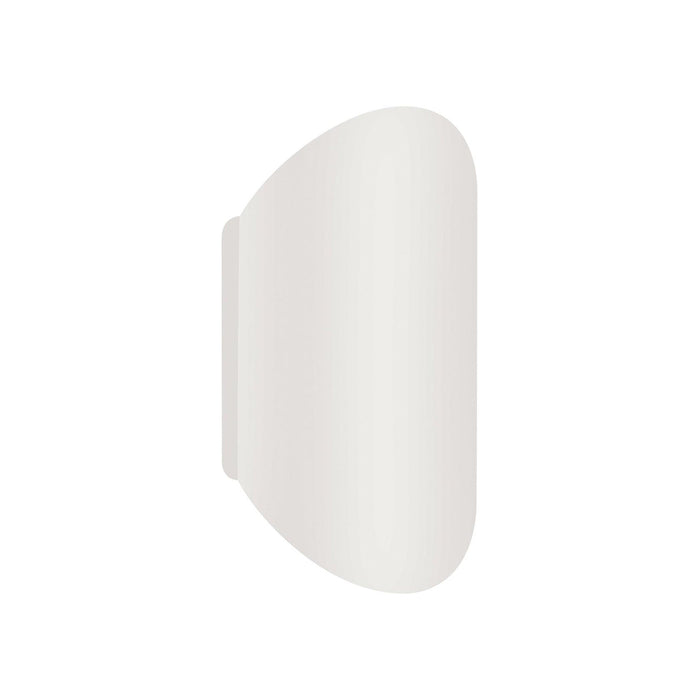 Remy Outdoor LED Wall Light in White (Small).