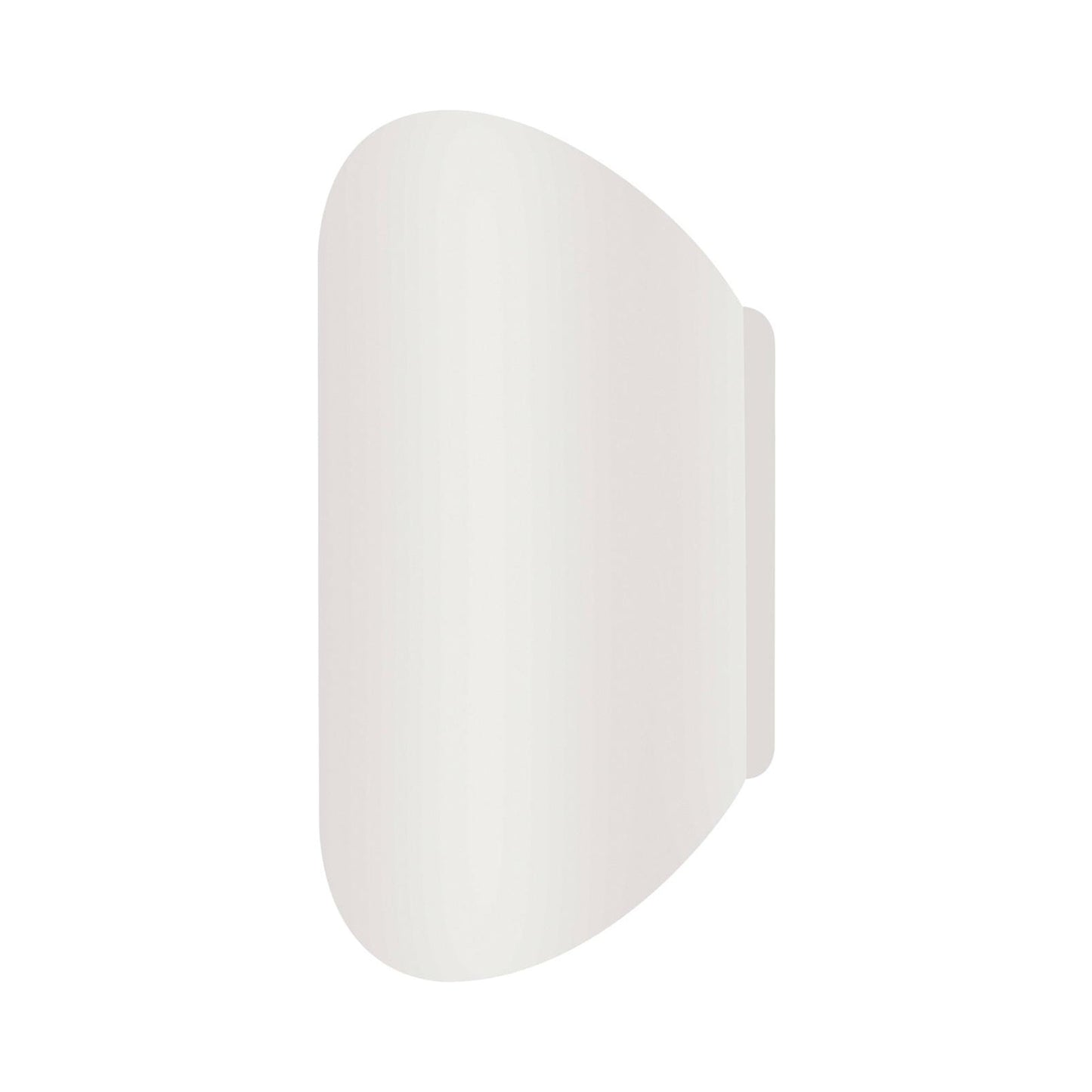 Remy Outdoor LED Wall Light in White (Large).