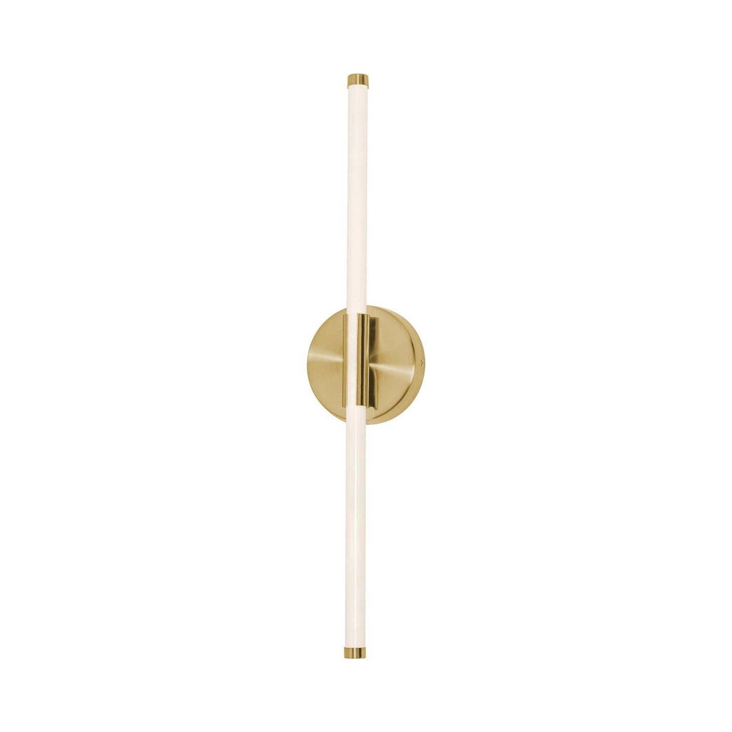Rusnak LED Wall Light in Satin Brass.