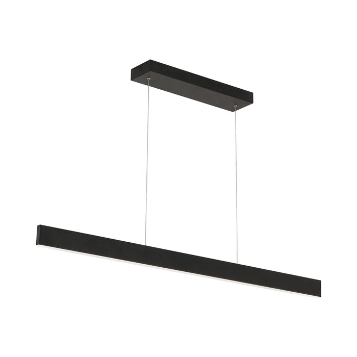 Stealth Linear LED Pendant Light in Black (46-Inch).