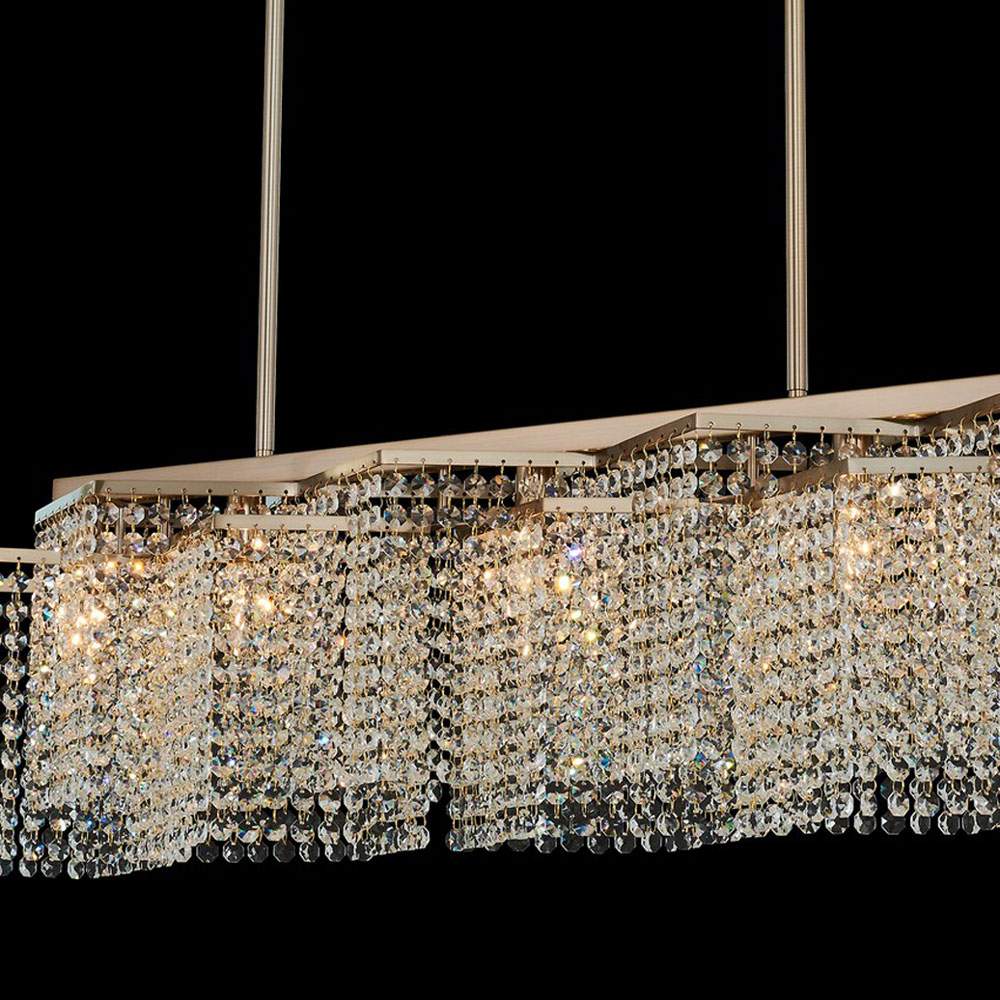 Cometa Linear Pendant Light in Detail.