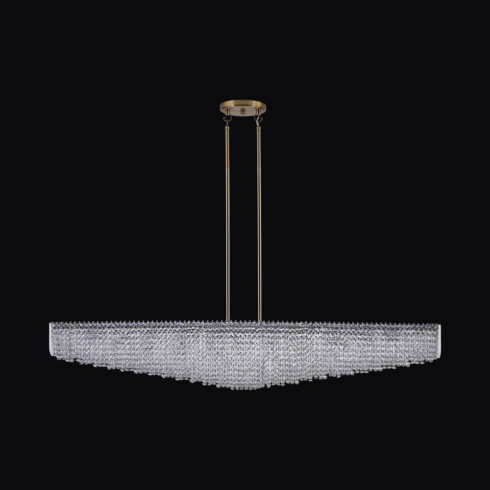 Durant Pendant Light in Winter Brass.
