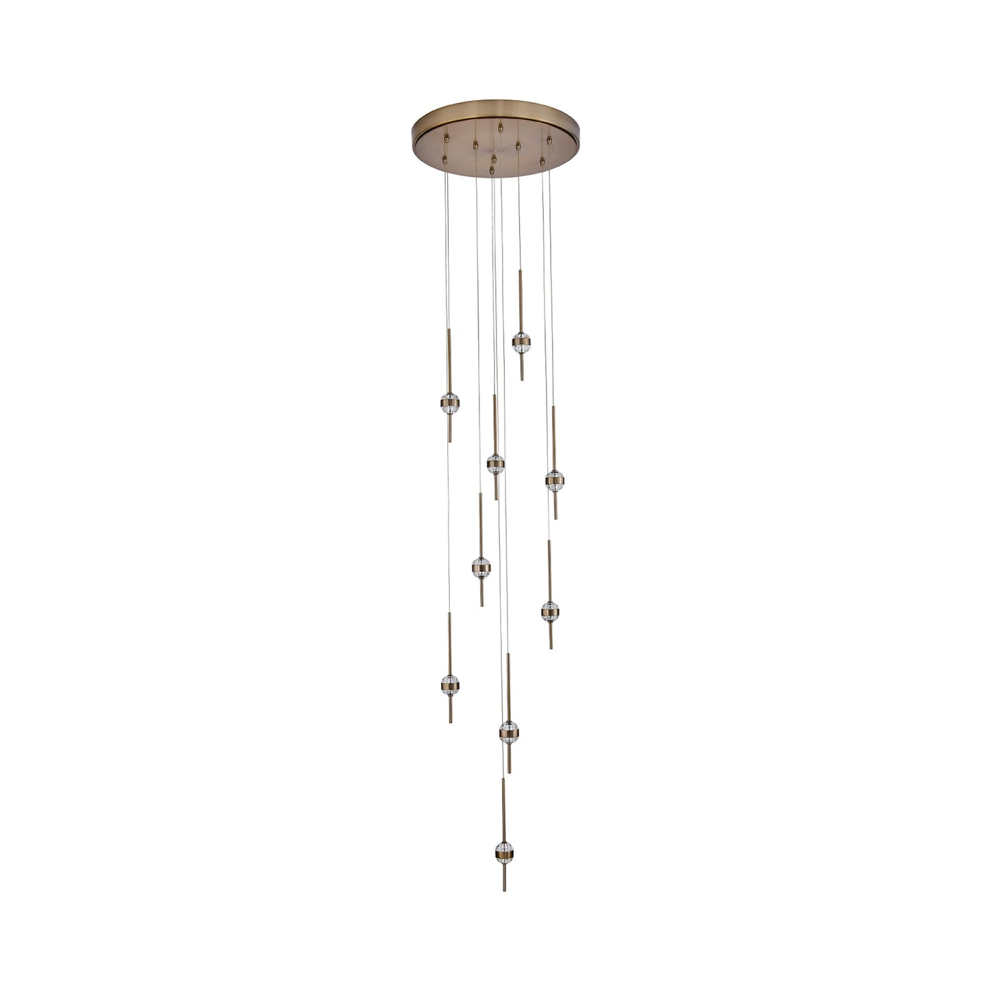Goccia LED Chandelier (9-Light).