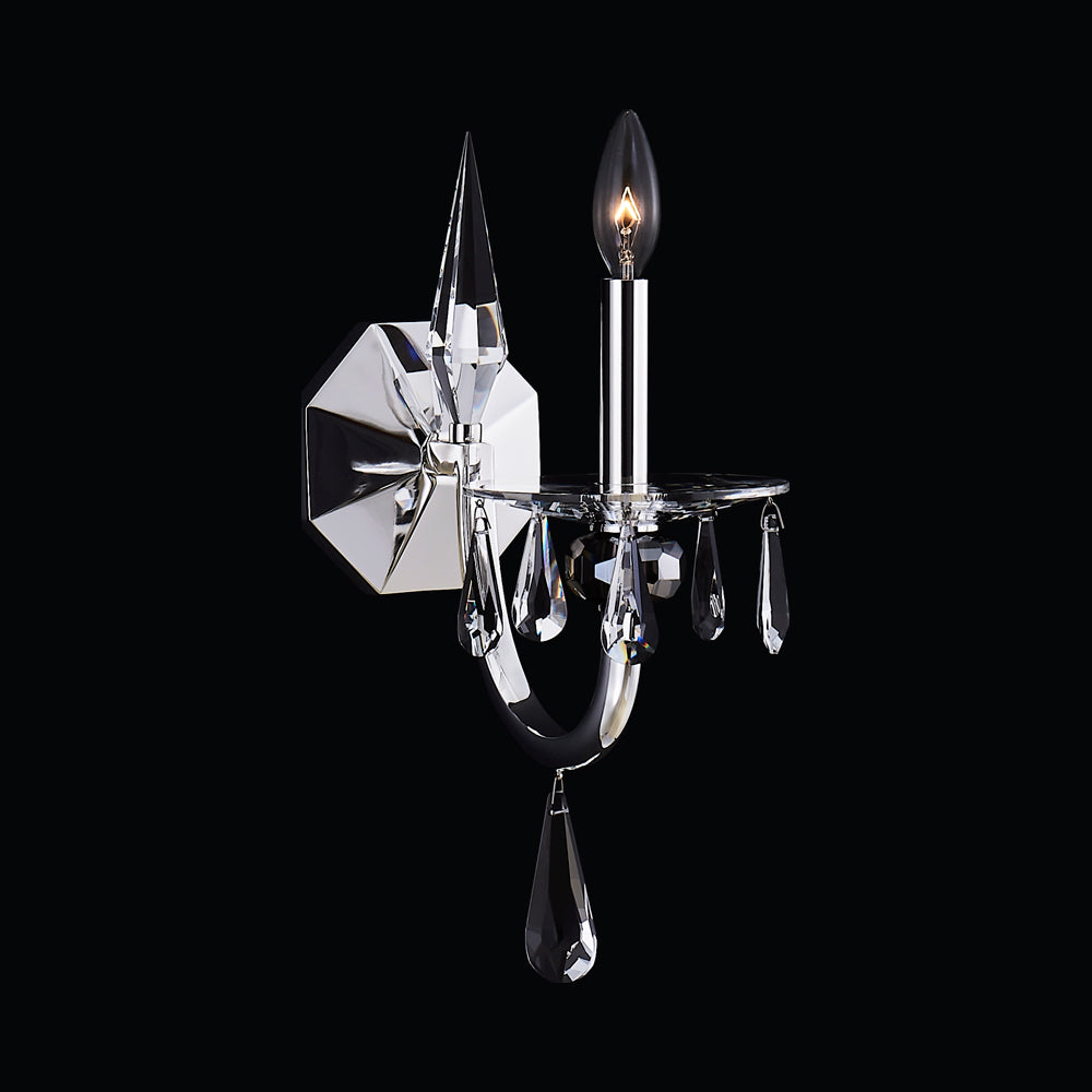 Passo Wall Light in Silver.