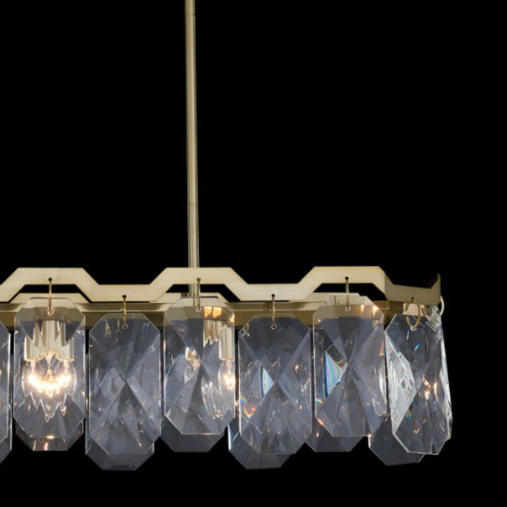 Piatta Linear Pendant Light in Detail.