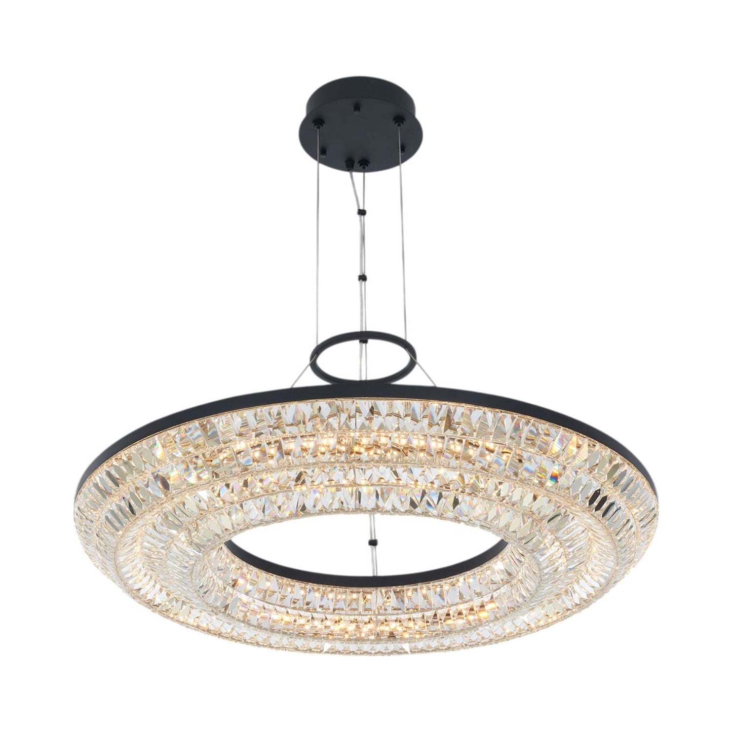 Zaga LED Chandelier (32-Inch).