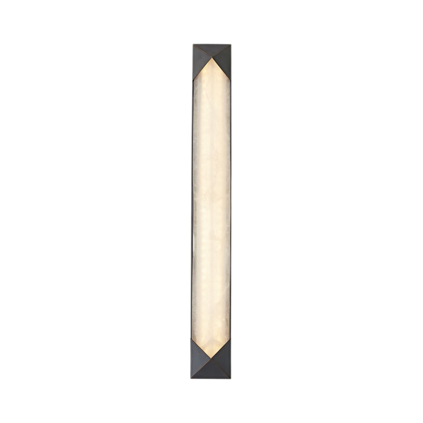 Caesar LED Vanity Wall Light in Urban Bronze.
