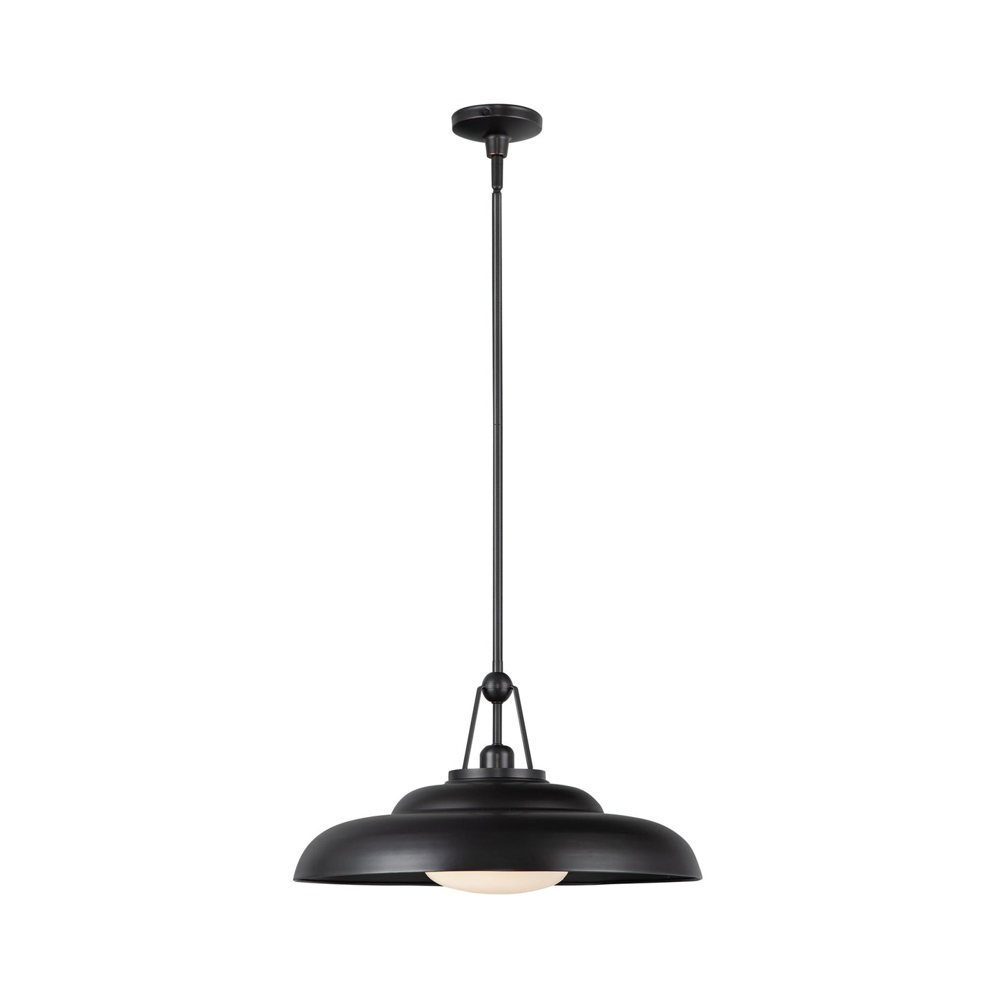Palmetto Pendant Light in Urban Bronze (Large).