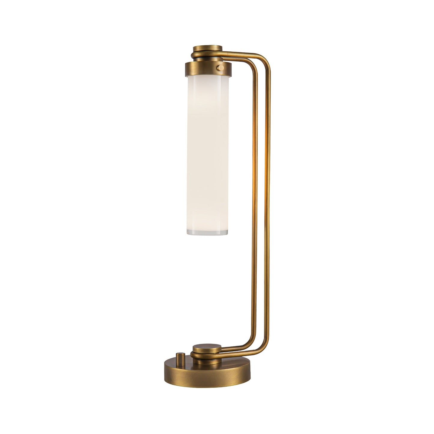 Wynwood Table Lamp in Vintage Brass.