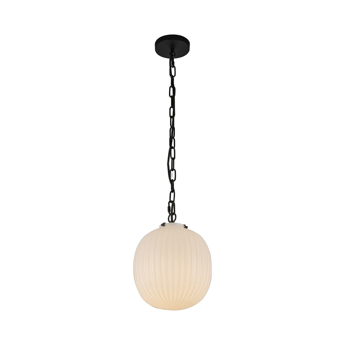 Cherise Pendant Light in Matte Black (Large).