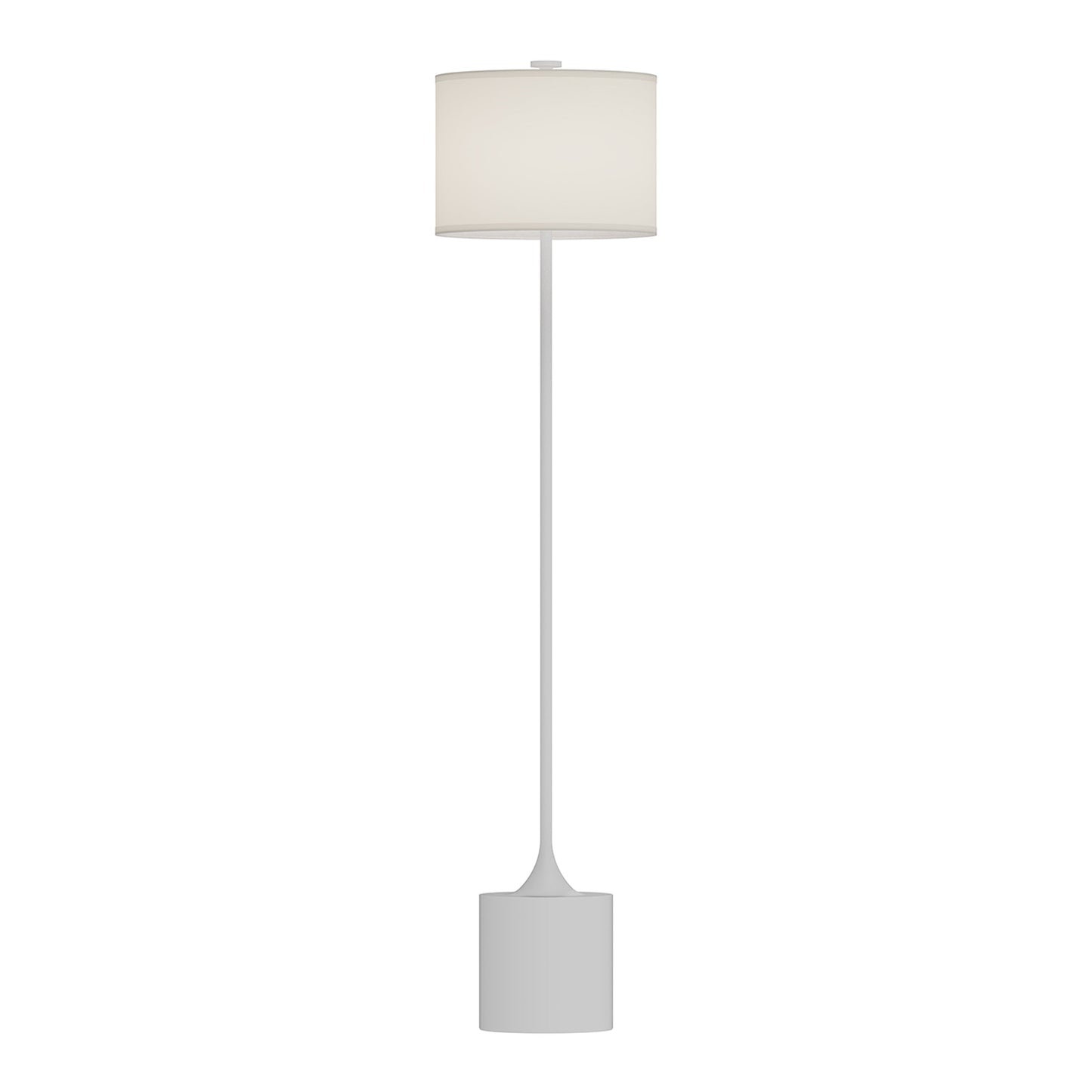 Issa Floor Lamp in White.