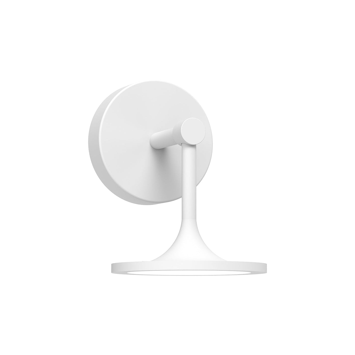 Issa LED Bath Wall Light in White.
