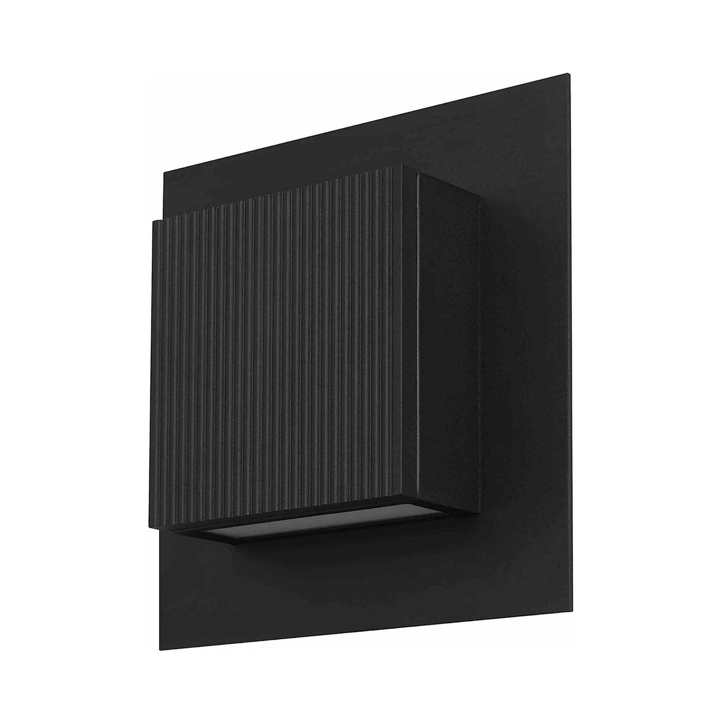 Miami Square Outdoor LED Wall Light (10.25-Inch).