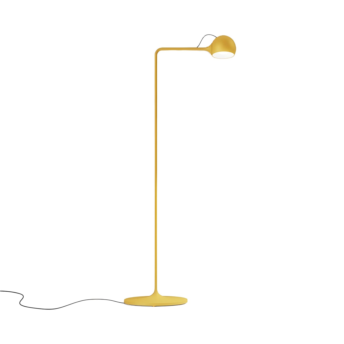 Ixa LED Reading Floor Lamp in Yellow.