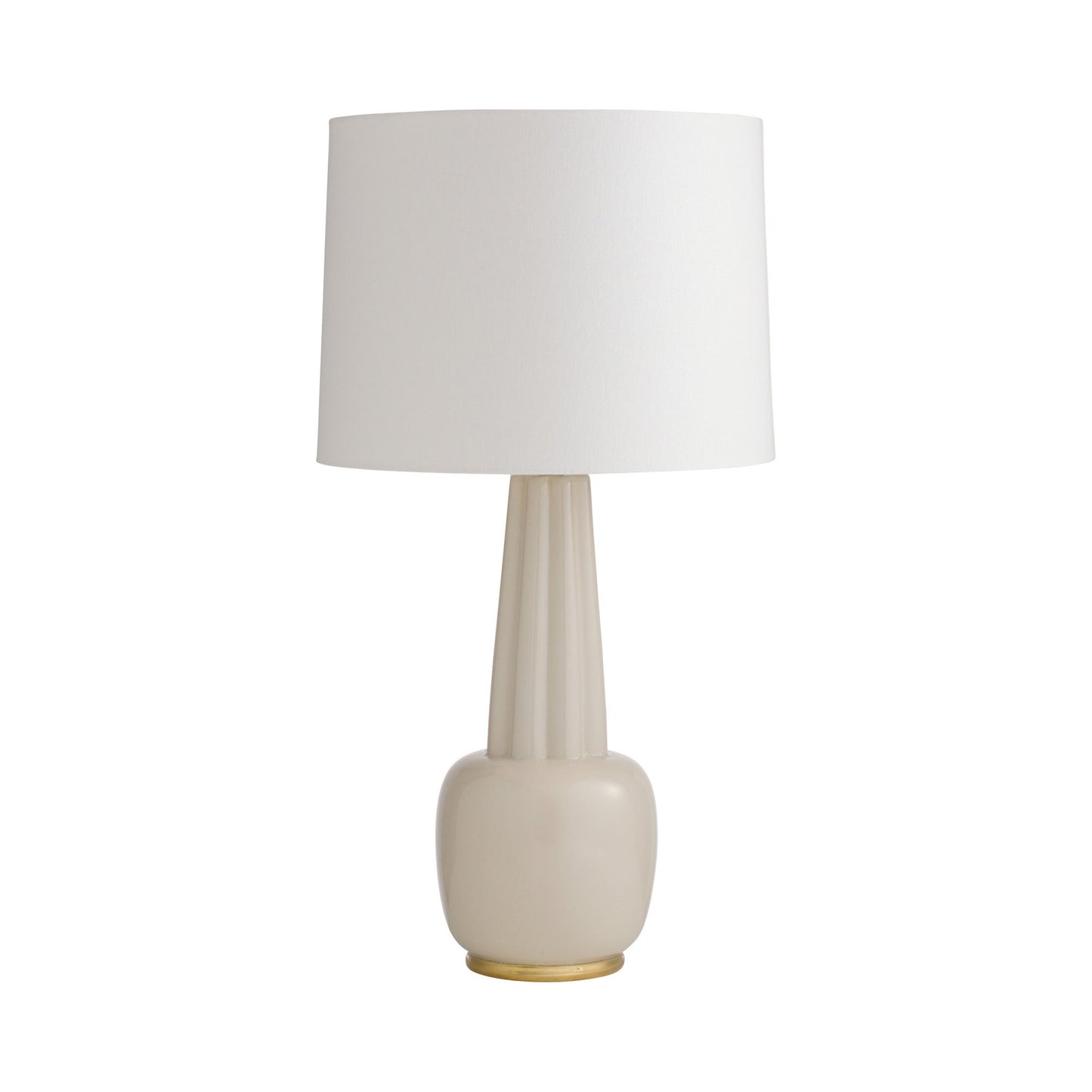 Arlington Table Lamp in Ivory.