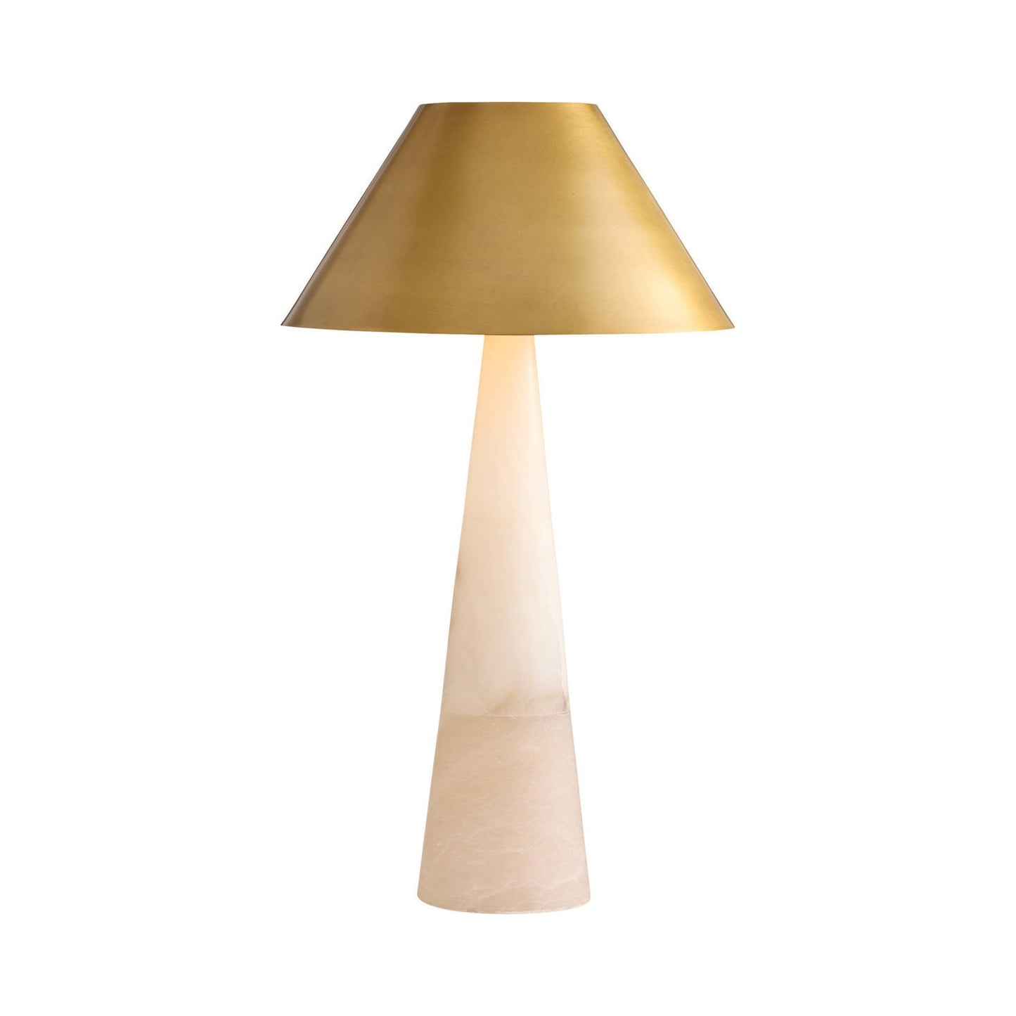 Chanell Table Lamp in White.