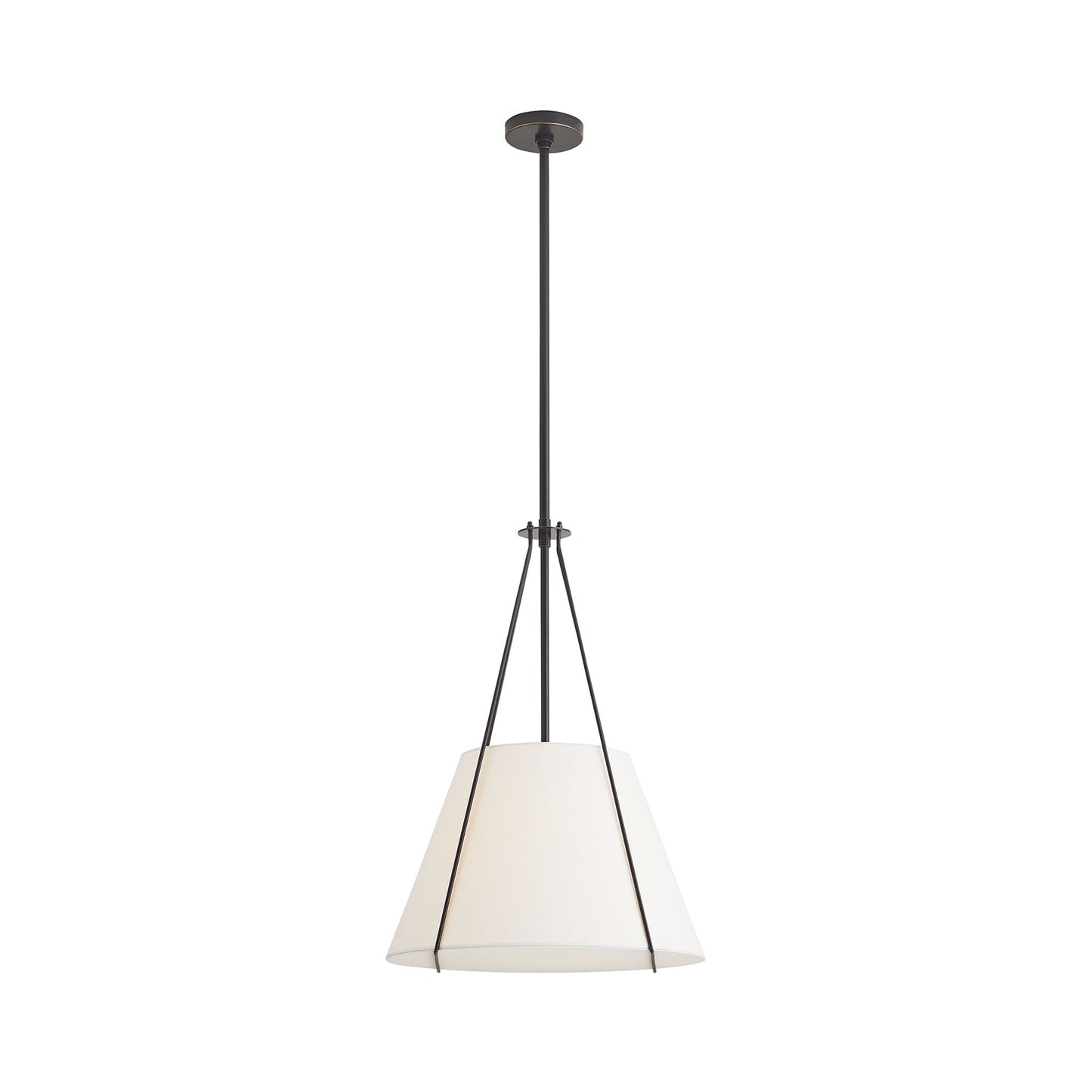 Heloise Pendant Light in Bronze.