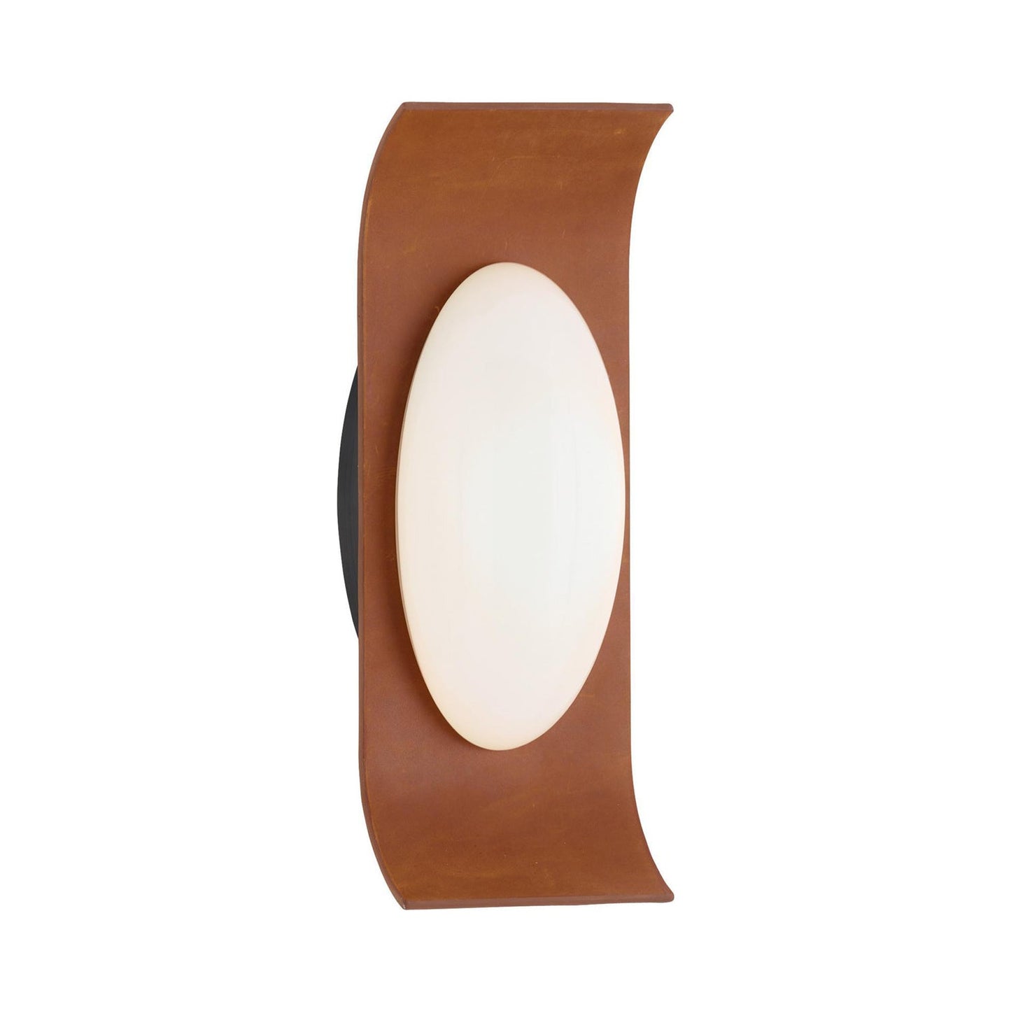 Jeter LED Wall Light in Brandy.