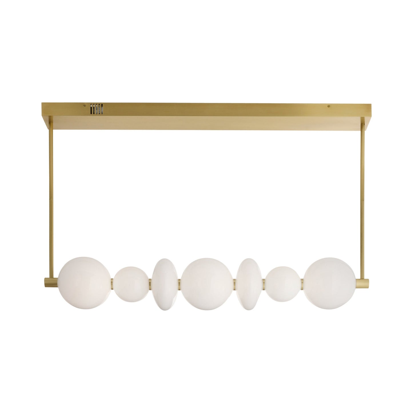 Raphael LED Chandelier in Opal.