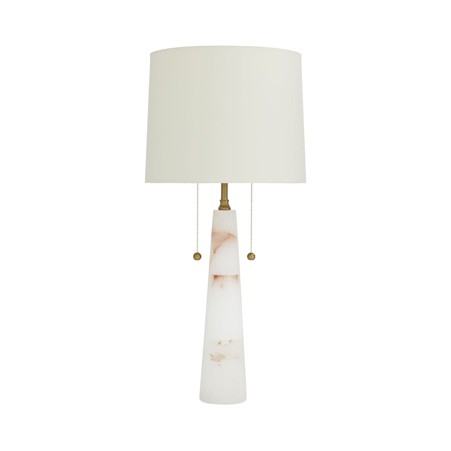 Sidney Table Lamp in White.