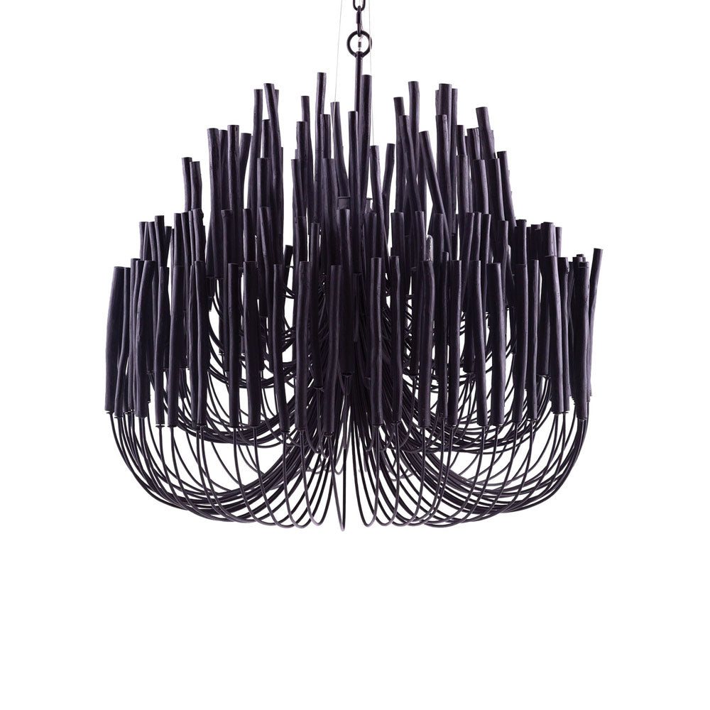Tilda Chandelier in Black (6-Light).
