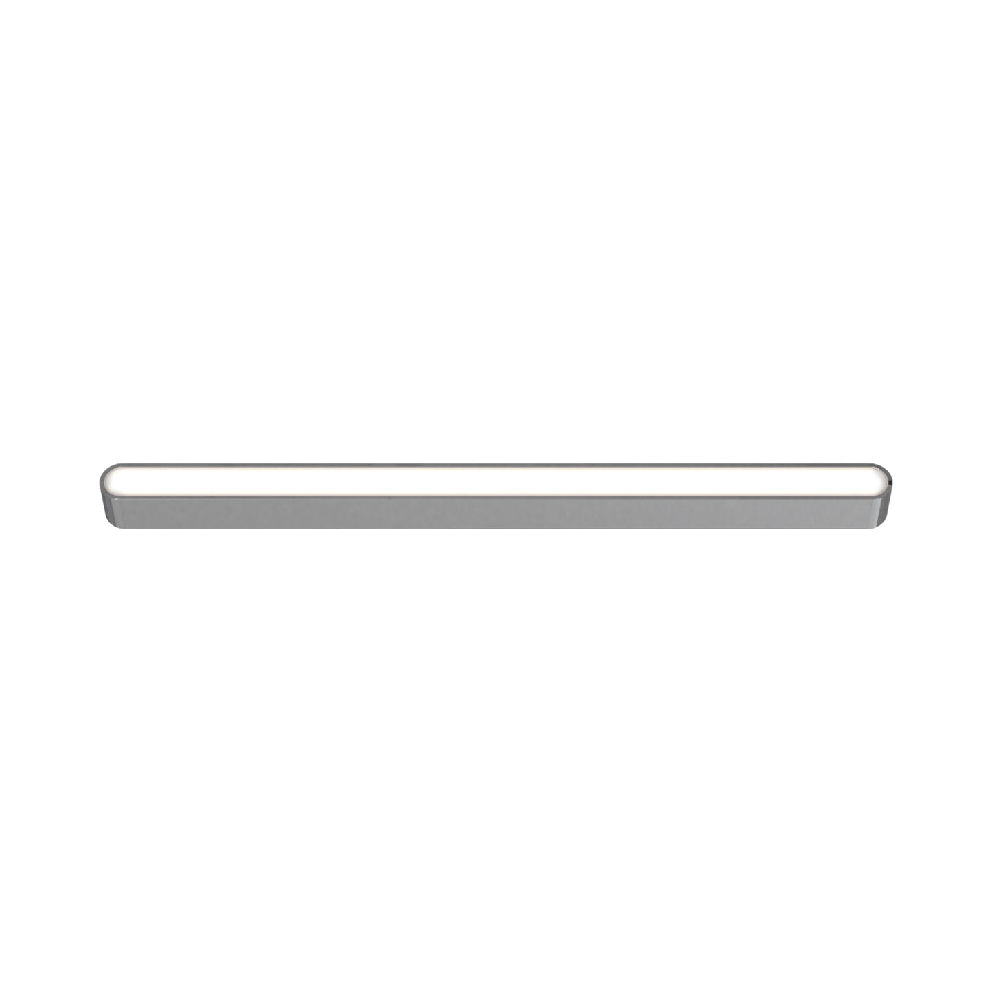 Atticus LED Wall Light in Polished Chrome (35.43-Inch/3000K).