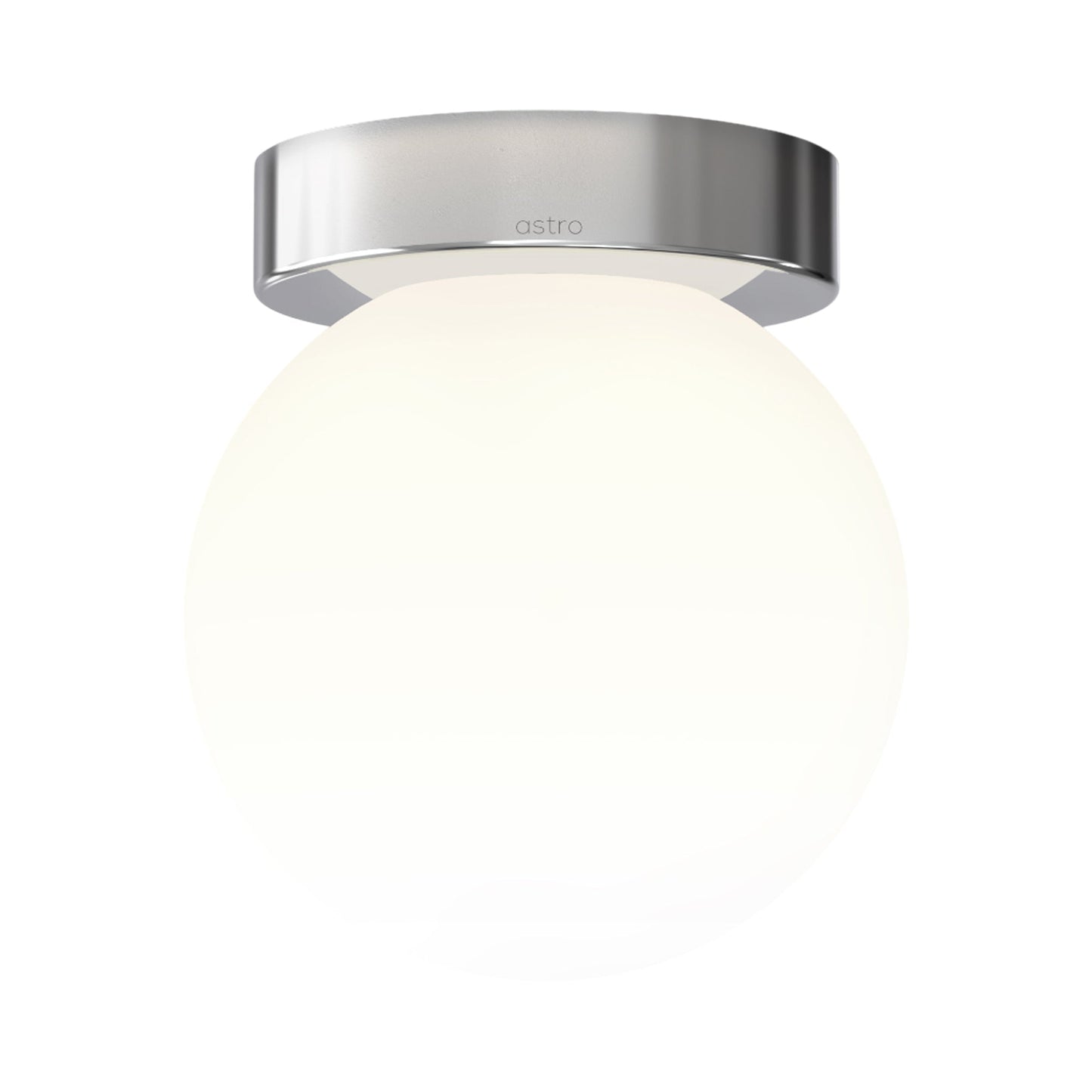 Tacoma Globe Ceiling / Wall Light in Polished Chrome (Globe Shade).
