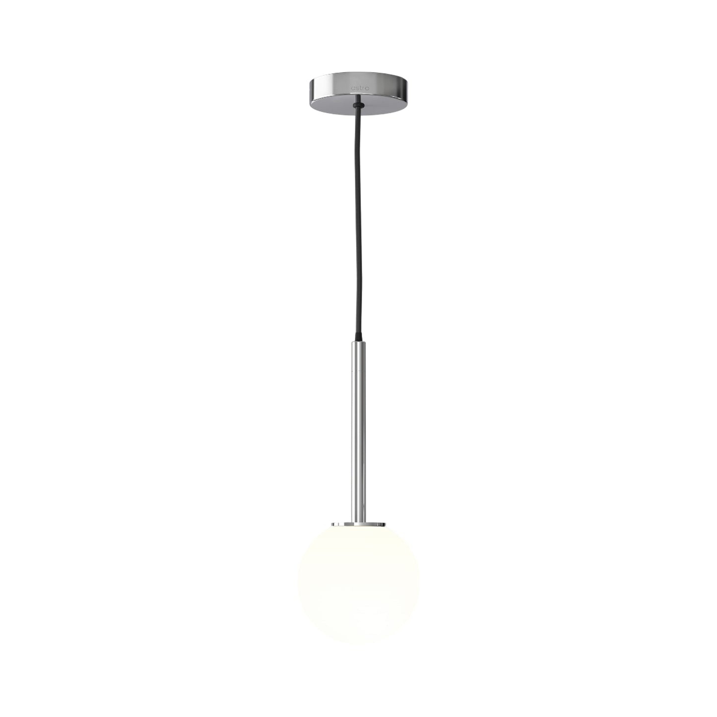 Tacoma Globe Pendant Light in Polished Chrome (Globe Shade).