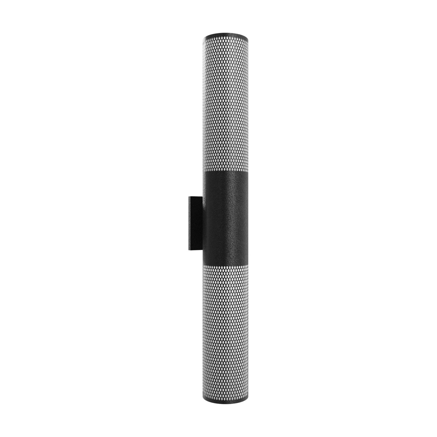 Avenue Perforated Cylindrical Outdoor LED Wall Light (36-Inch).