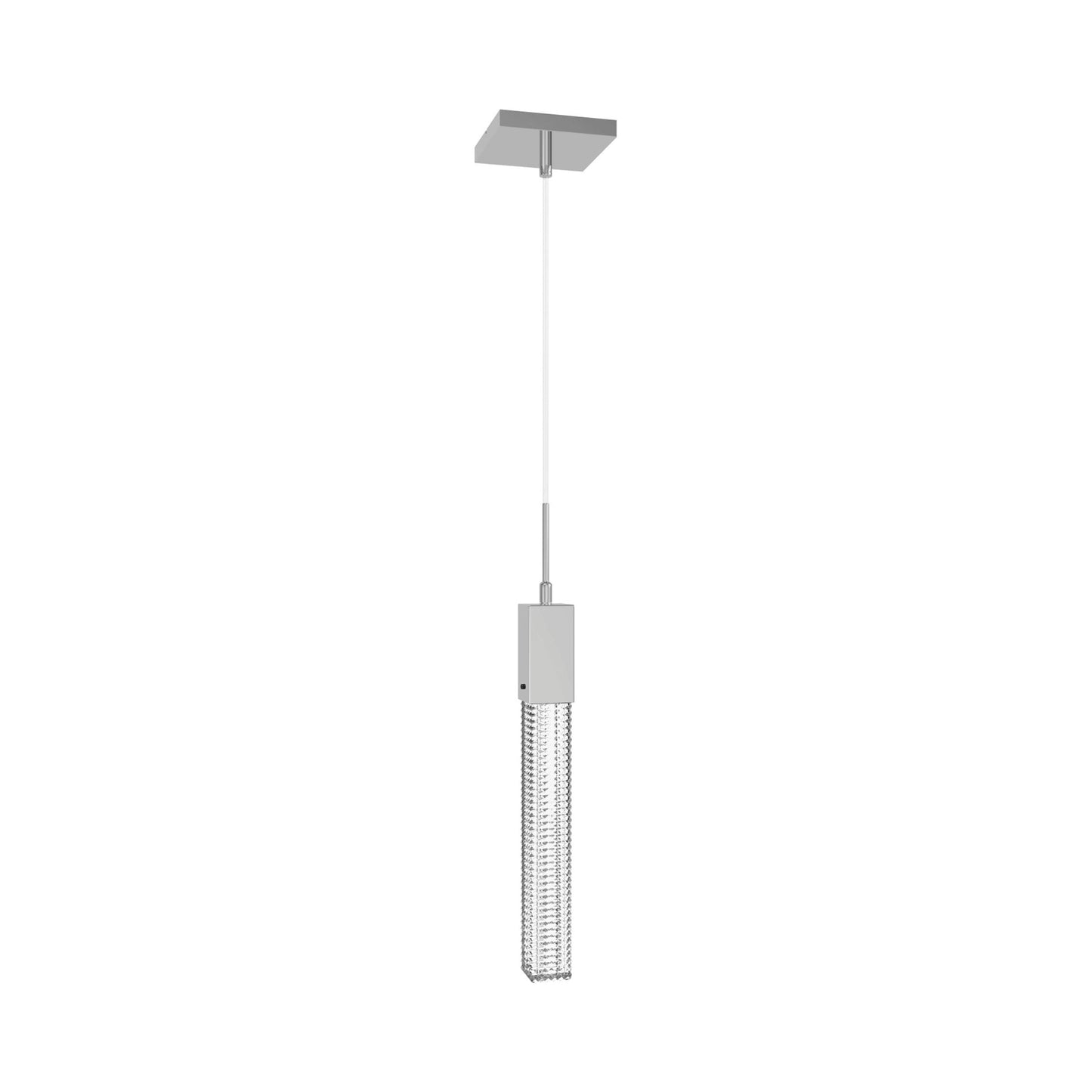 Boa Pendant Light in Polished Chrome.