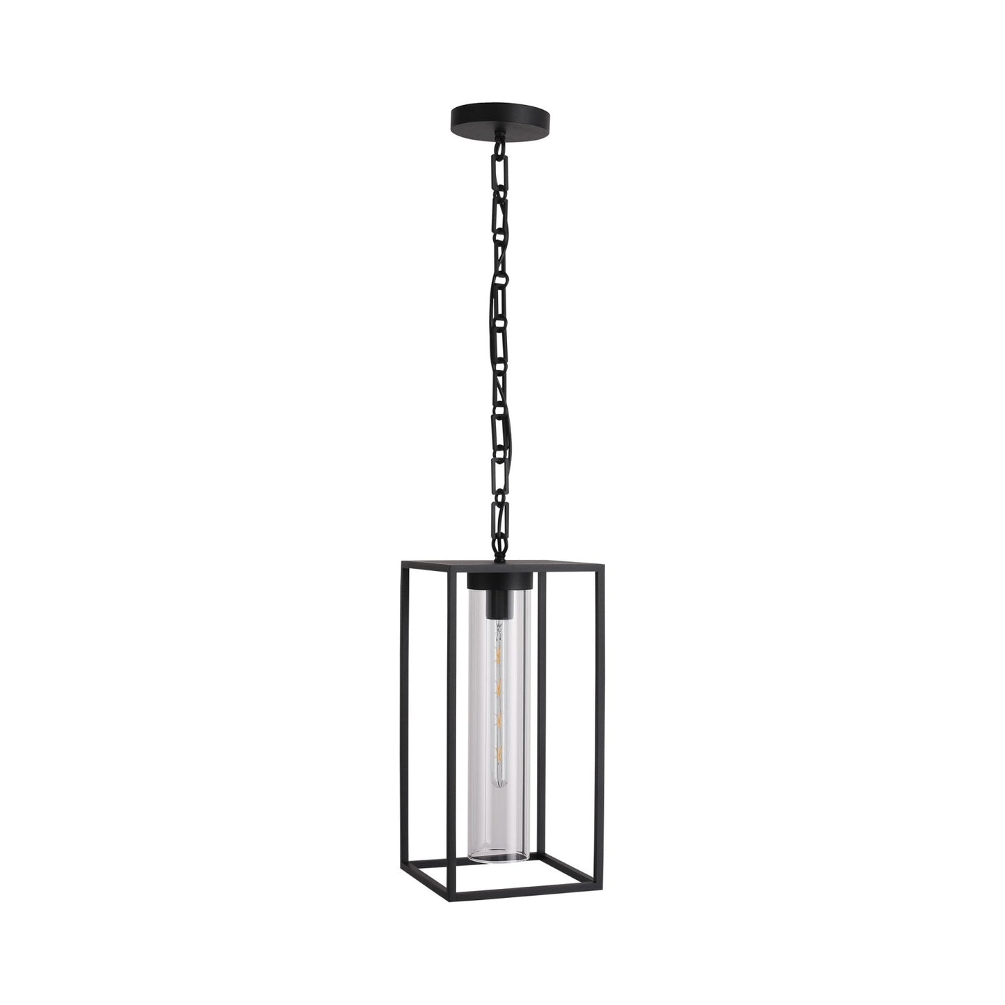 Avenue Box Outdoor Pendant Light (20-Inch).