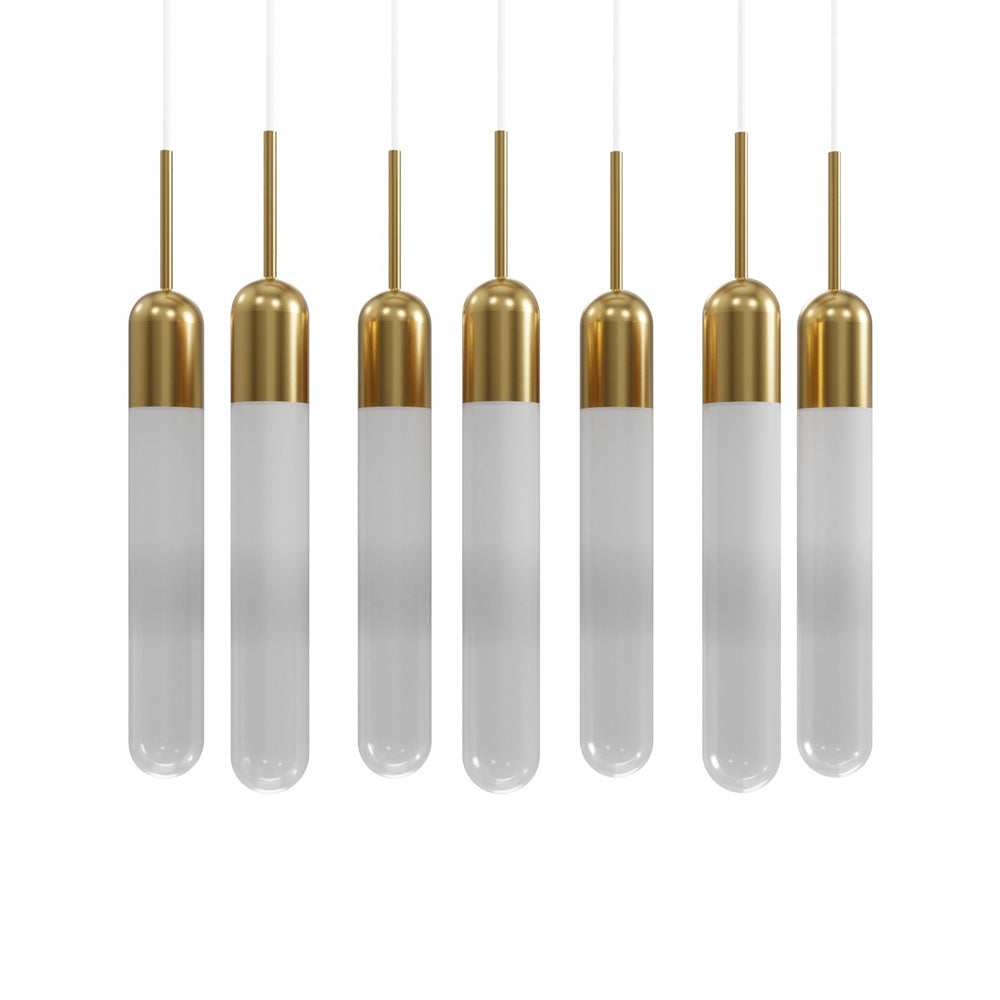 Tribeca Linear Pendant Light in Detail.